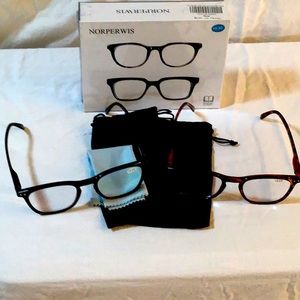 435 ⭐️ NWT Norperwis Unisex 2 Pack +0.50 Reading Glasses⭐️